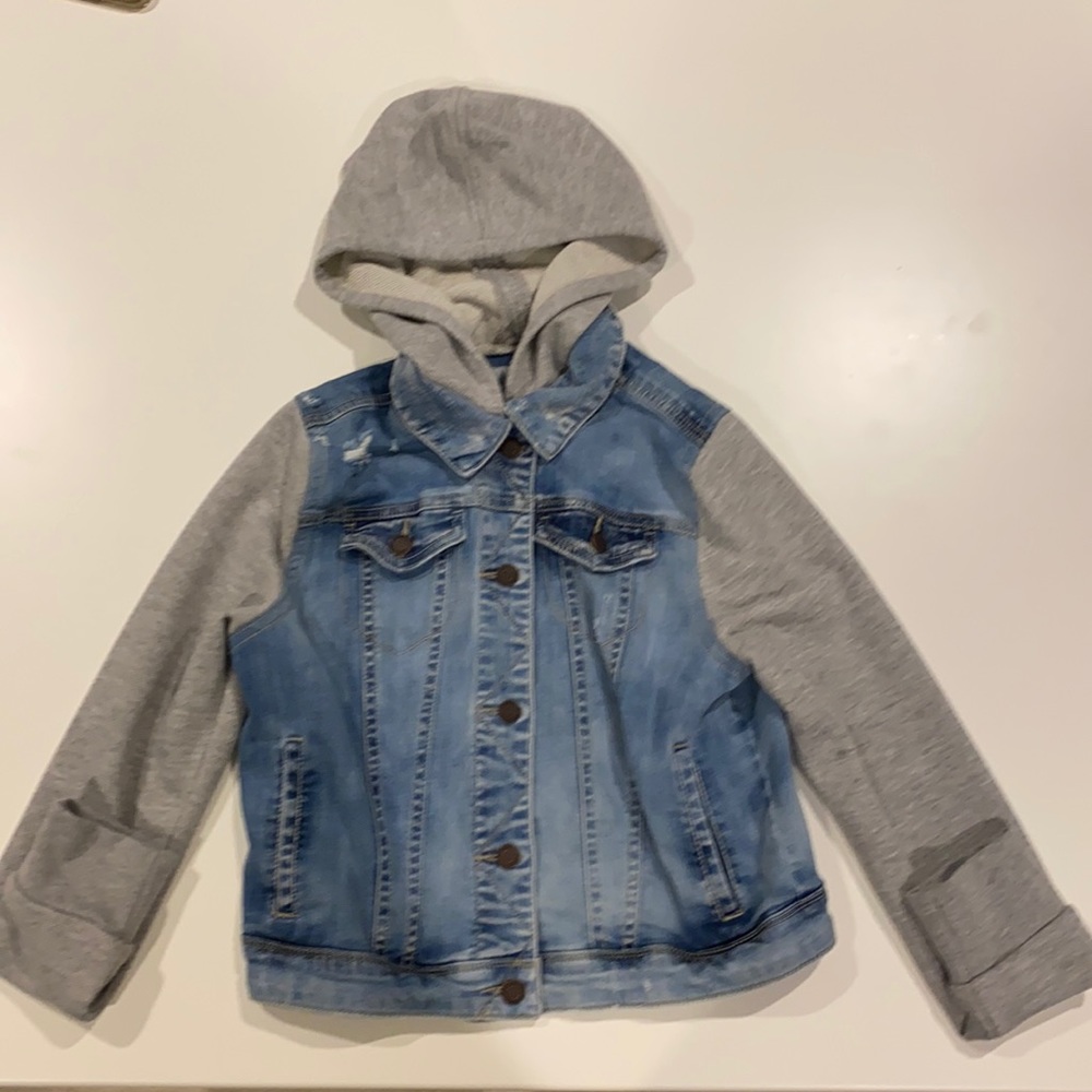 Tucker and Tate.  Hooded Denim jacket.  Girls Large 14/16